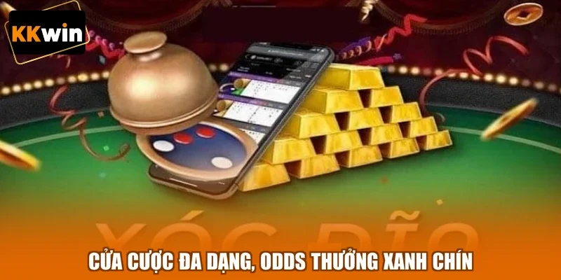 cua cuoc da dang odds thuong xanh chin Cửa cược đa dạng, odds thưởng xanh chín